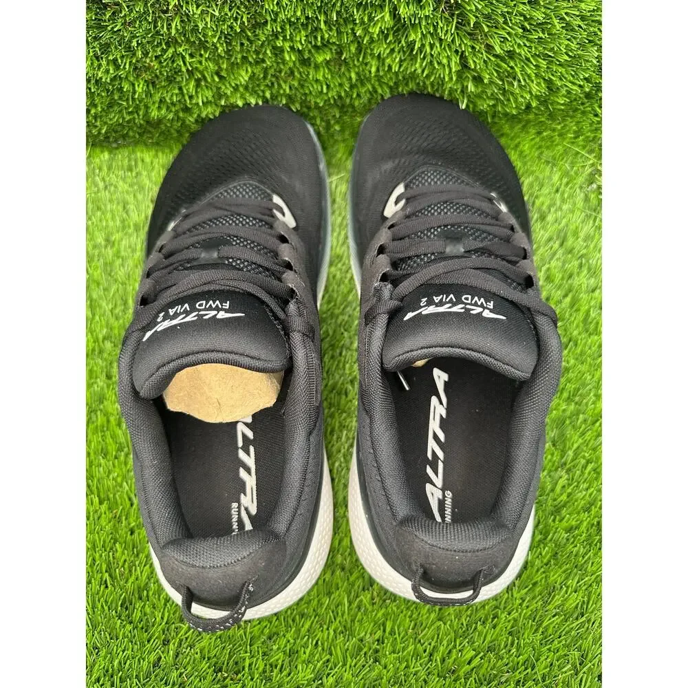 Altra FWD VIA 2 AL0A85SR010 Athletic Sneaker Men's 10 Black Mesh Road Running